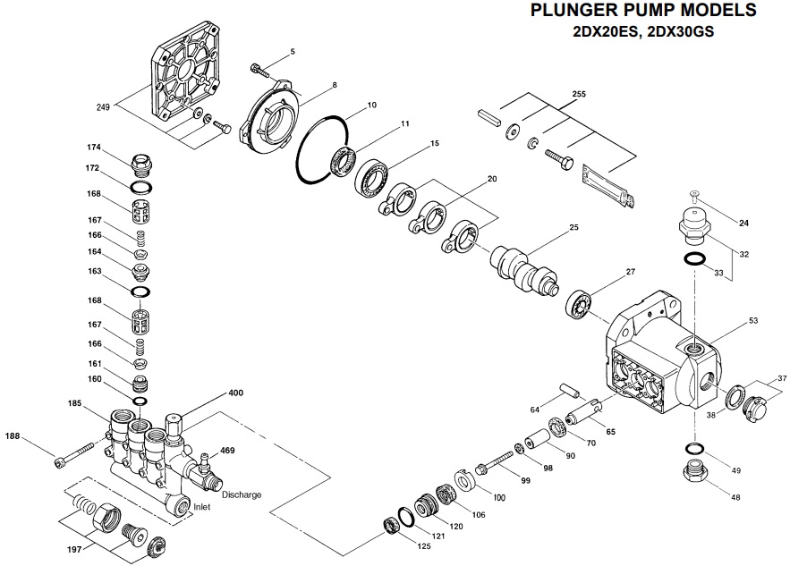 1503CWBS (1503C) PUMP BREAKDOWN & REPLACEMENT PARTS